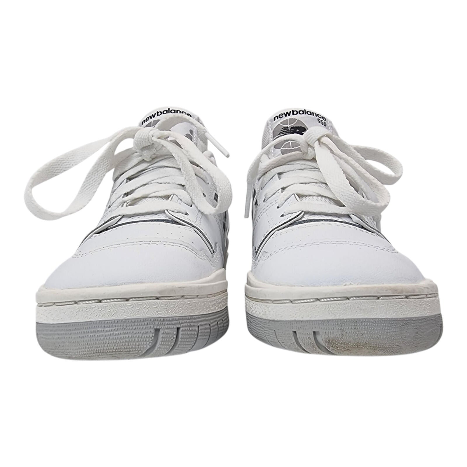 New Balance 550 Trainers Women's UK Size 4 White Grey Colorway Shoe Sneakers