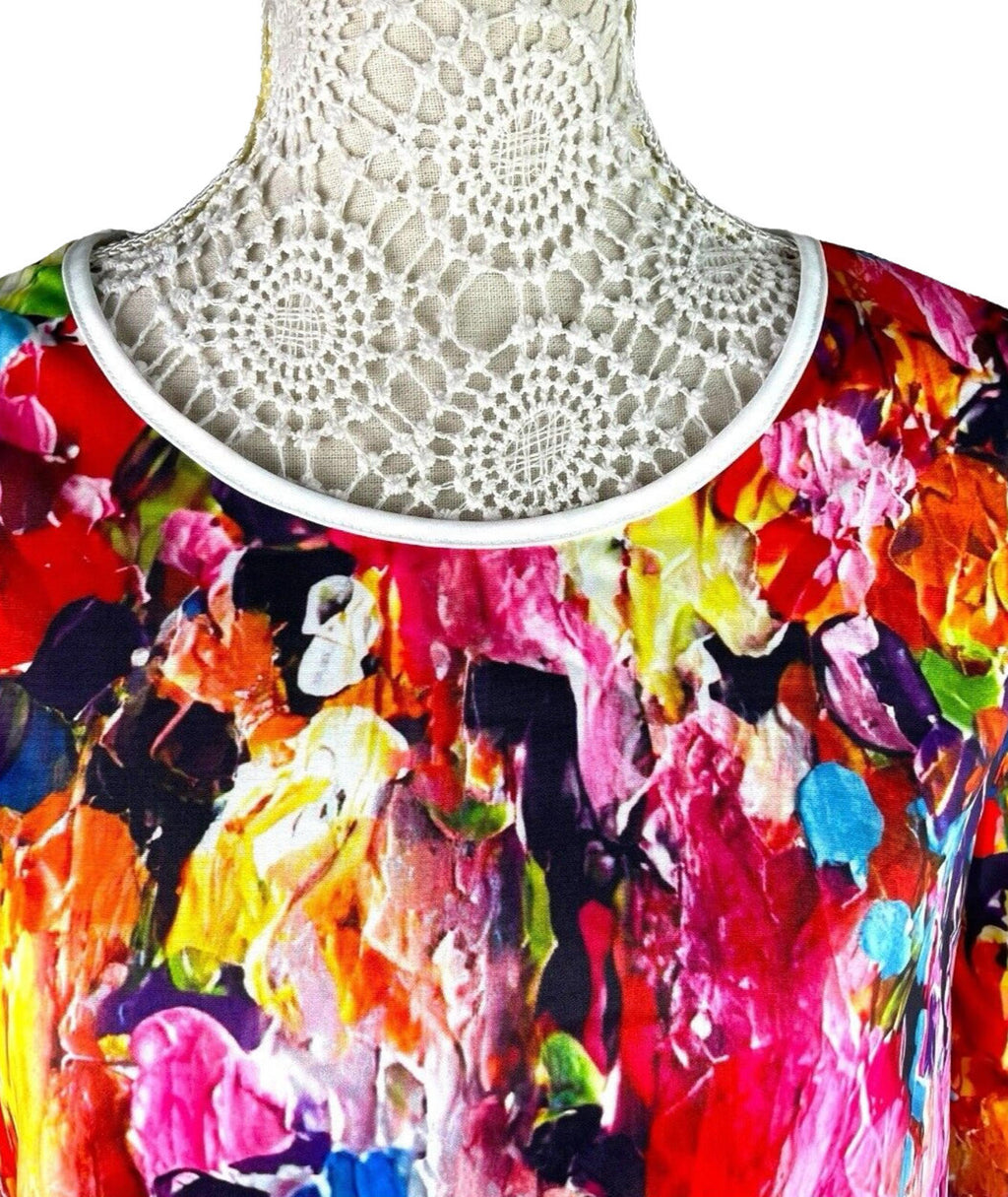 Summer T-Shirt Blouse 3/4 Sleeve Thin Material Women’s UK Size XL