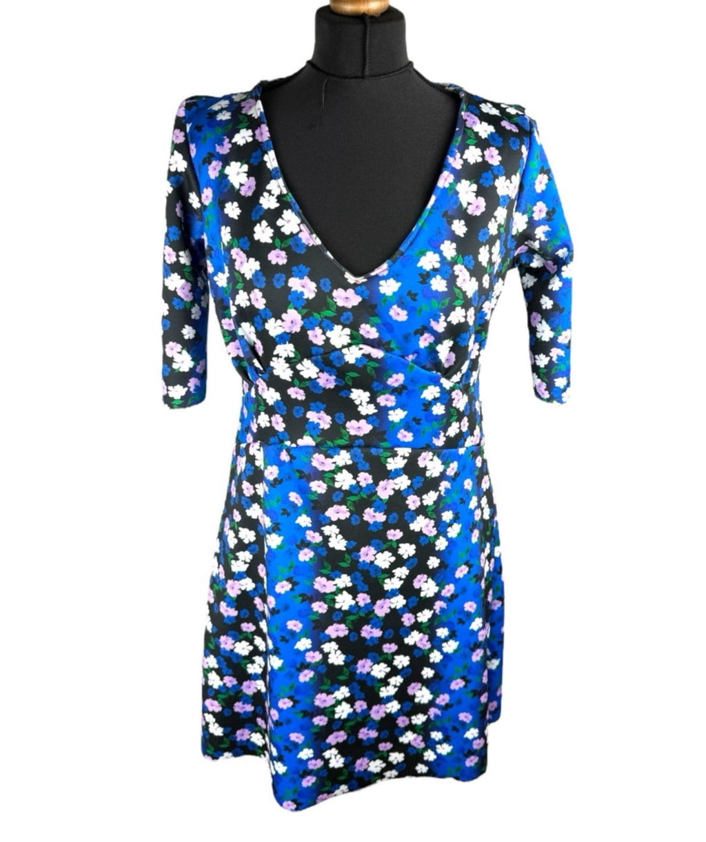 Your A Superstar Floral Aline Dress Short Sleeve Summer Women’s UK Size M
