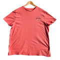Daytona Beach T-Shirt Men's UK Size XL Coral Crew Neck Short Sleeve Double Sided