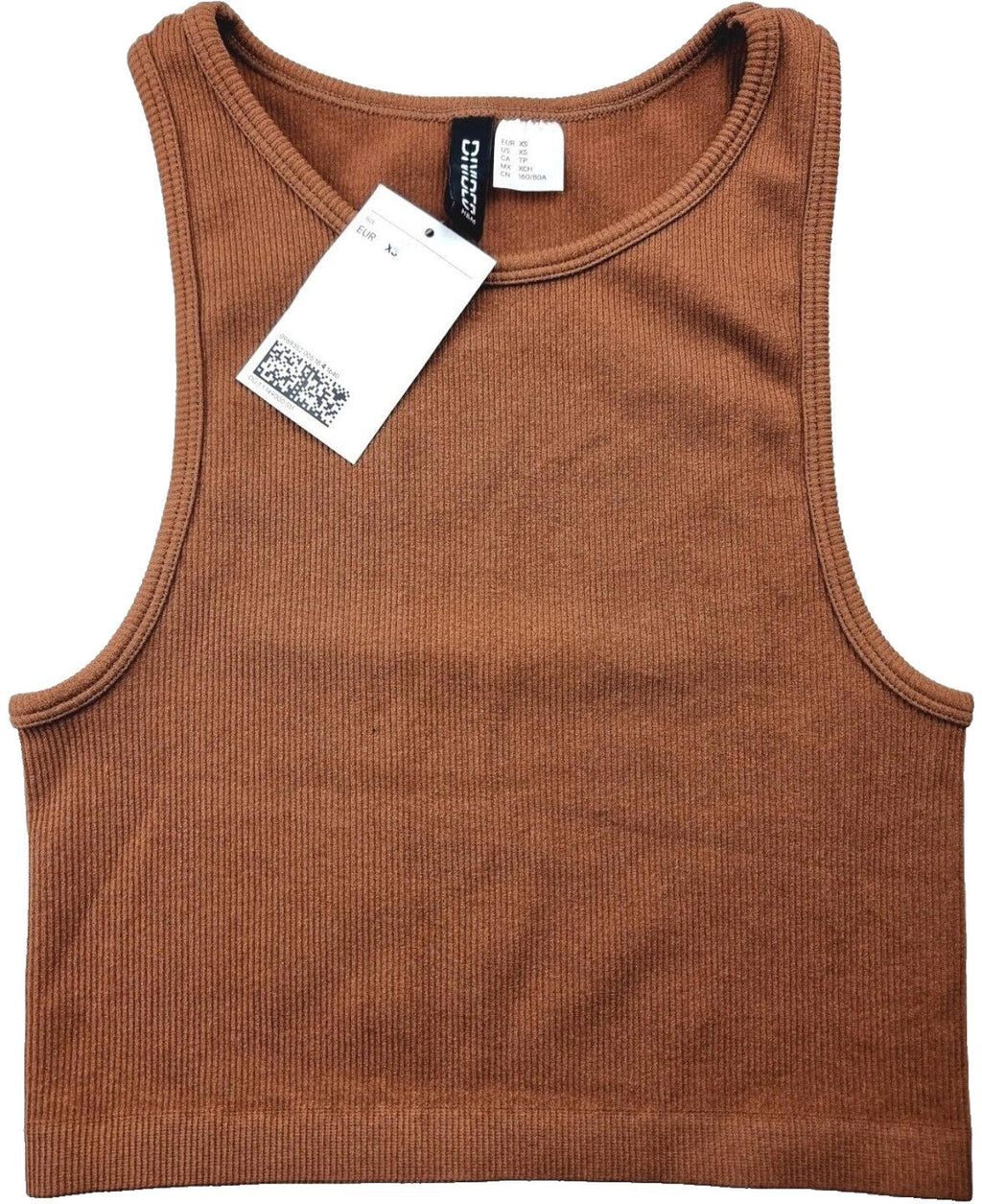 Divided By H&M Ribbed Crop top Vest Style Size XS