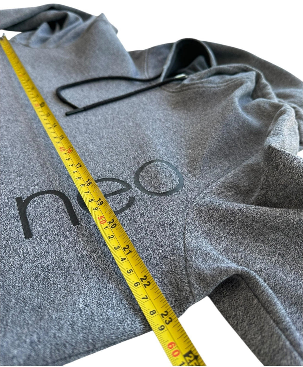 Adidas Neo Hoodie Men's UK Size XL Grey Graphic Print Light Casual Sports Jersey