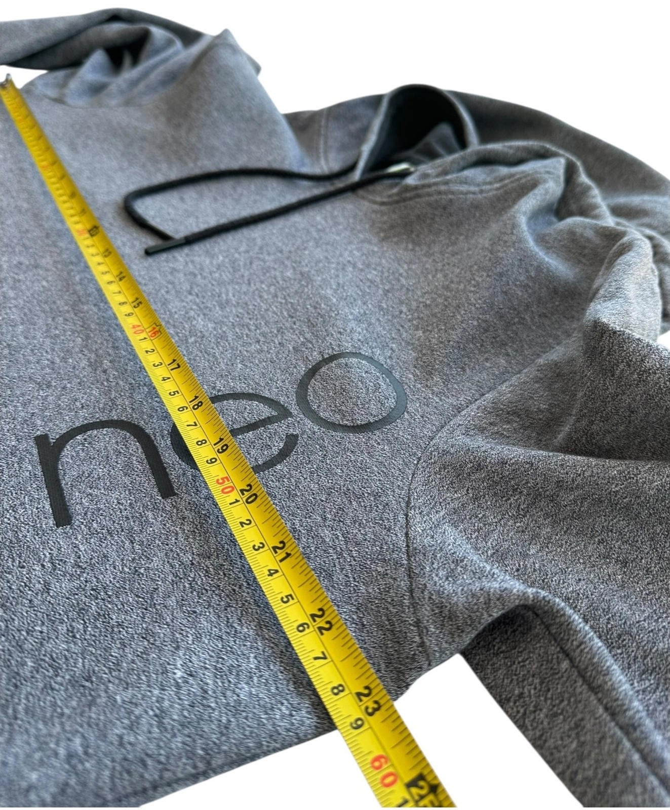 Adidas Neo Hoodie Men's UK Size XL Grey Graphic Print Light Casual Sports Jersey