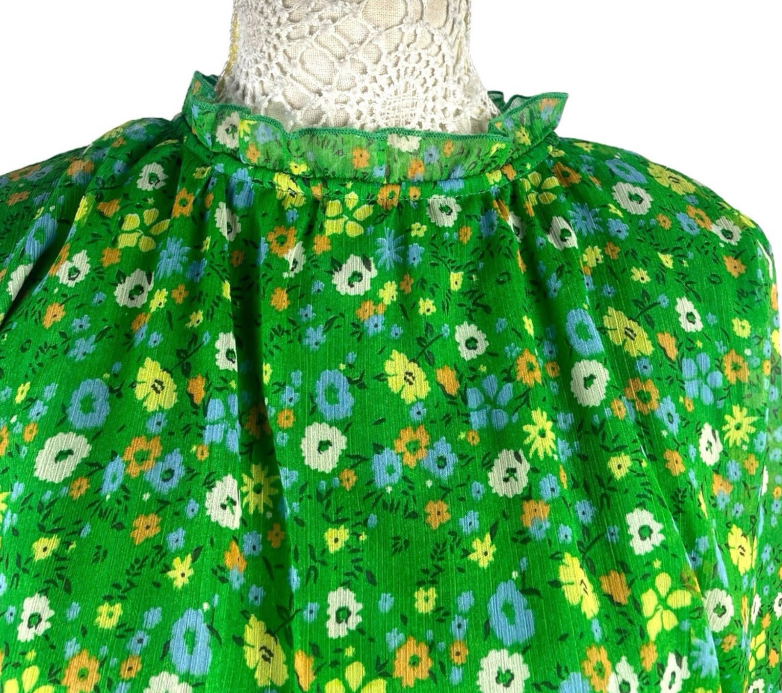 Boohoo Floral Mini Dress Women’s UK Size 12 Fit & Flare Elasticated Waist