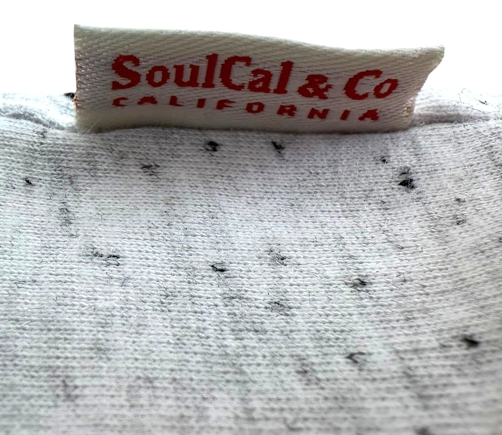 Soulcal T-Shirt Men's UK Size XL Grey Short Sleeve Graphic Print Crew Neck
