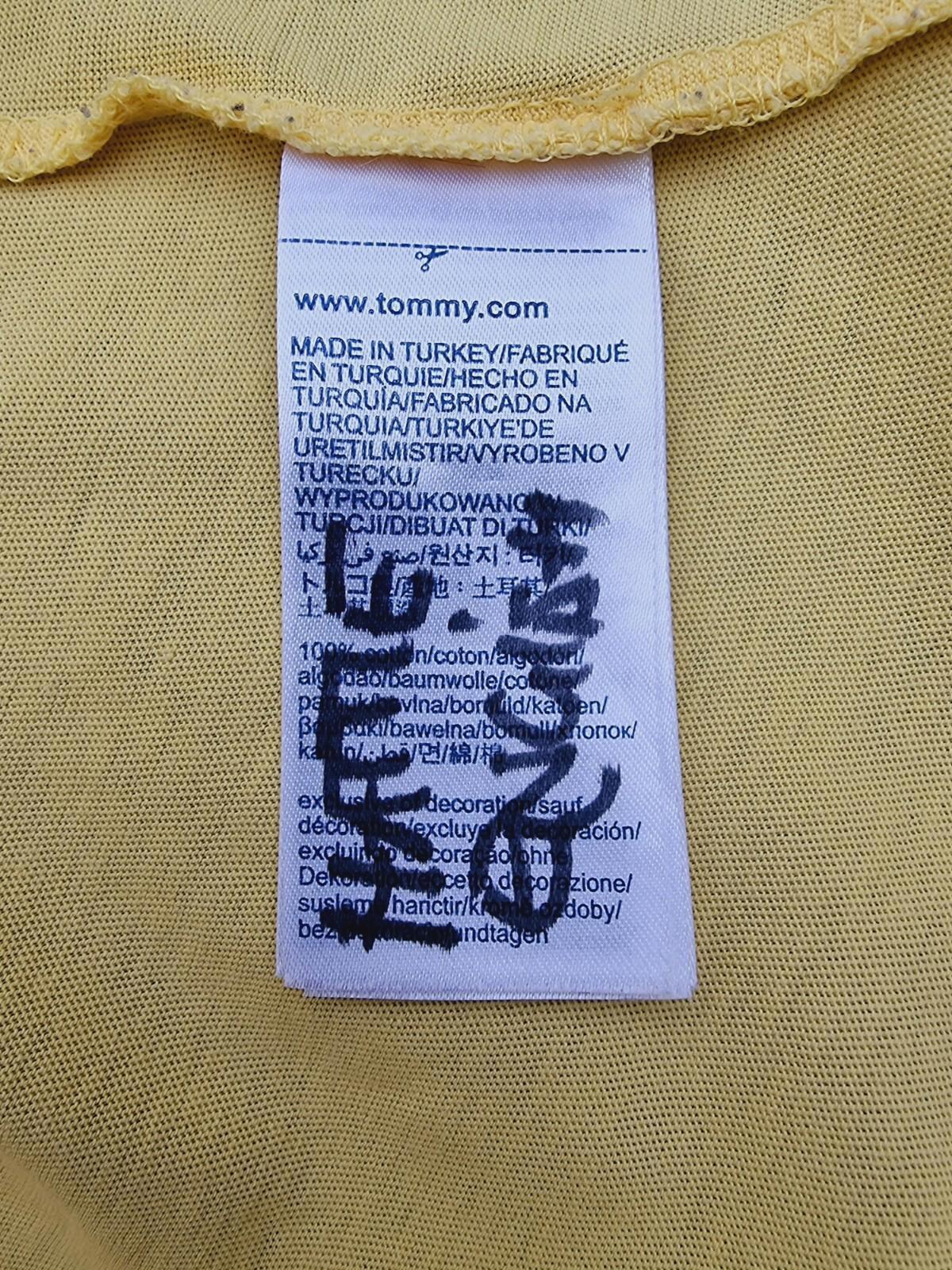 Tommy Hilfiger T-Shirt 100% Cotton Women's UK Size S Small