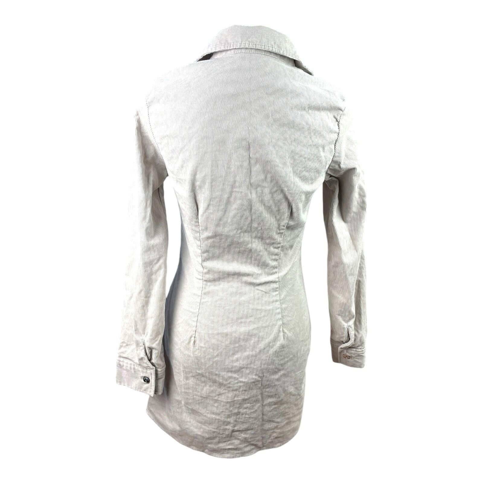 Divided Grieve Corduroy Shirt Dress Mini Collared Women’s UK Size 8