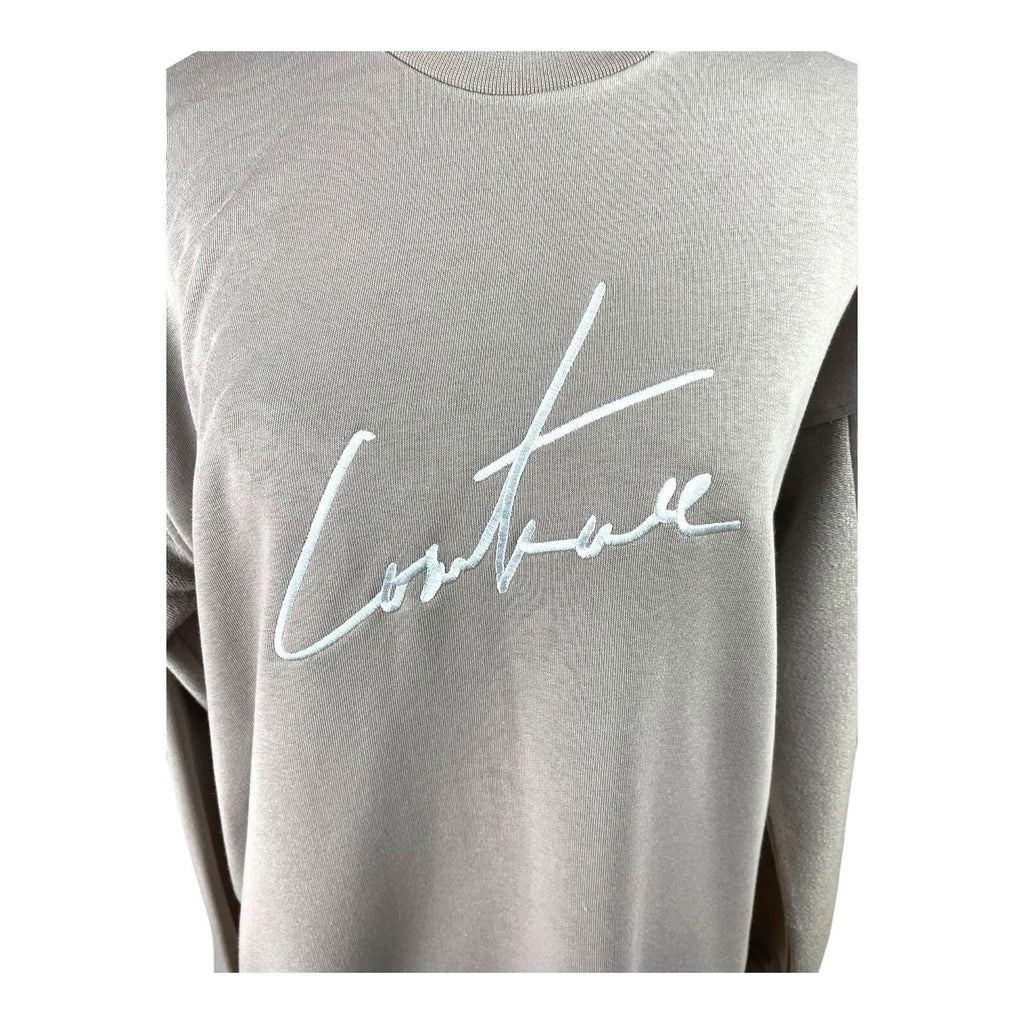 The Couture Club Signature Sweater Oversized Unlined Women’s UK Size XXS