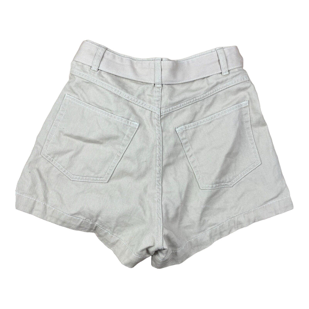 Divided Shorts Beige Denim Cargo Belted Women’s UK Size 8