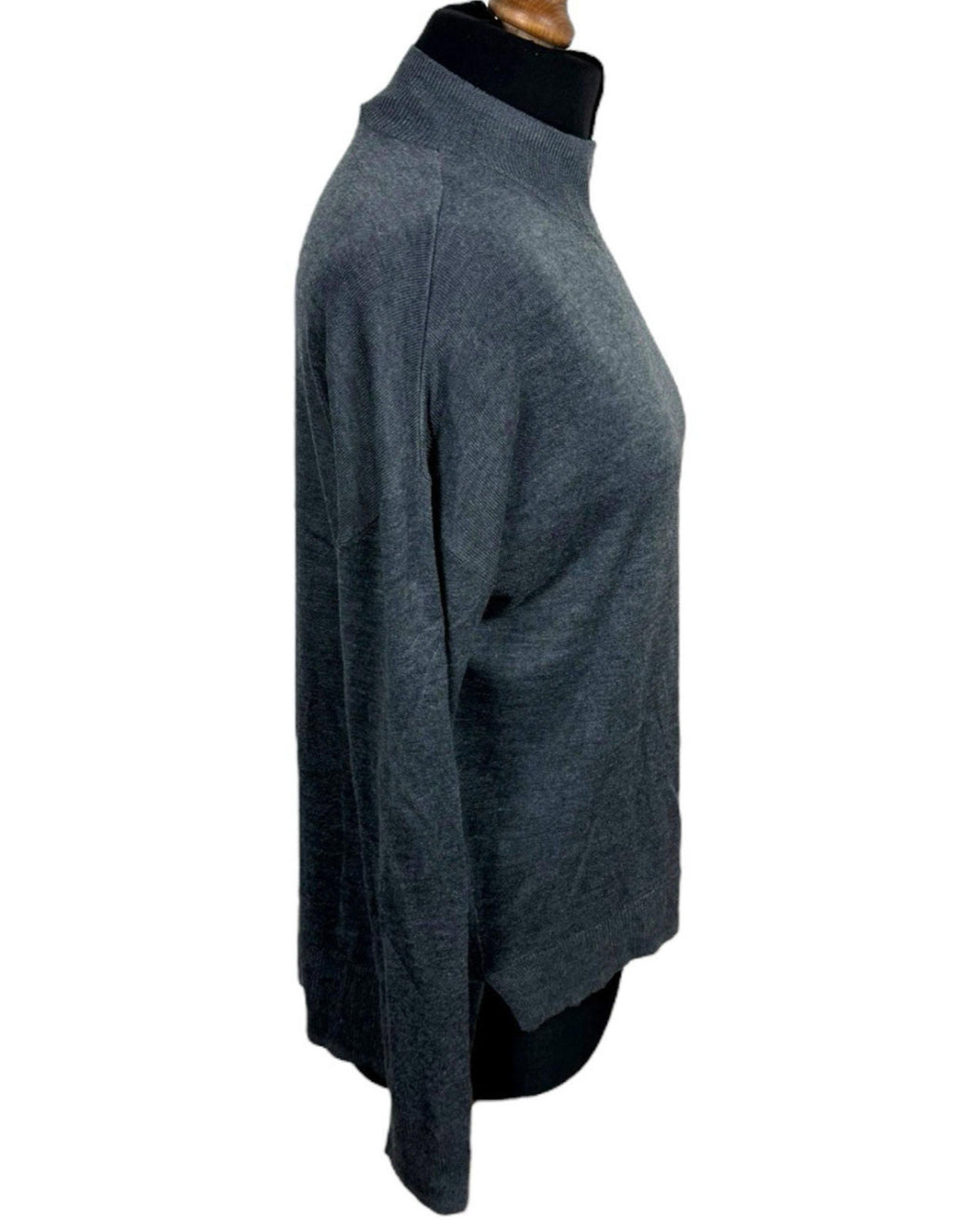 Dorothy Perkins Grey Jumper Thin Turtle Neck Women’s UK Size 10