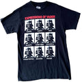 Star Wars T-Shirt Men's UK Size Medium M Vader Expressions Black Graphic Print