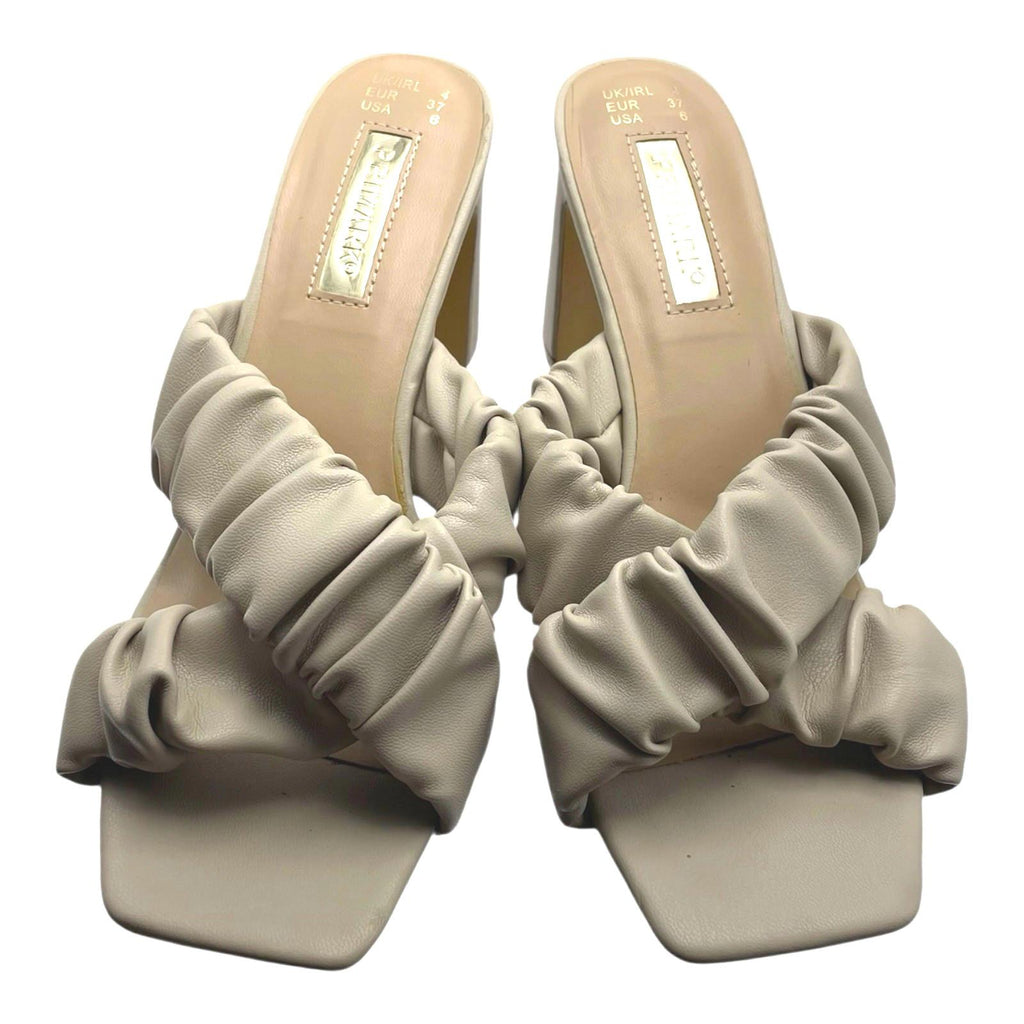 Primark Block Heel Sandal Shoes Cross Strap Women’s UK Size 4