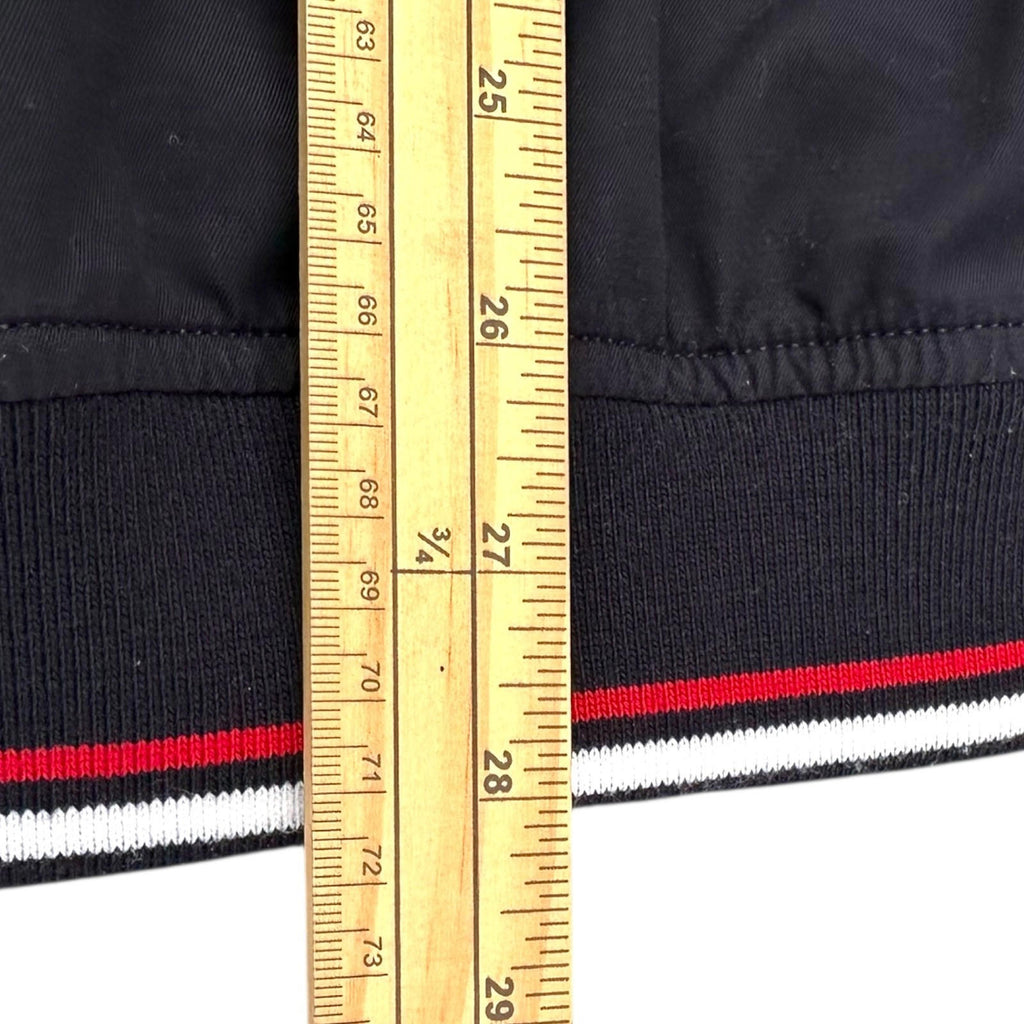 Next Jacket Men's UK Size 2XL Blue Shell Full Zip Long Sleeve Stripe Trim