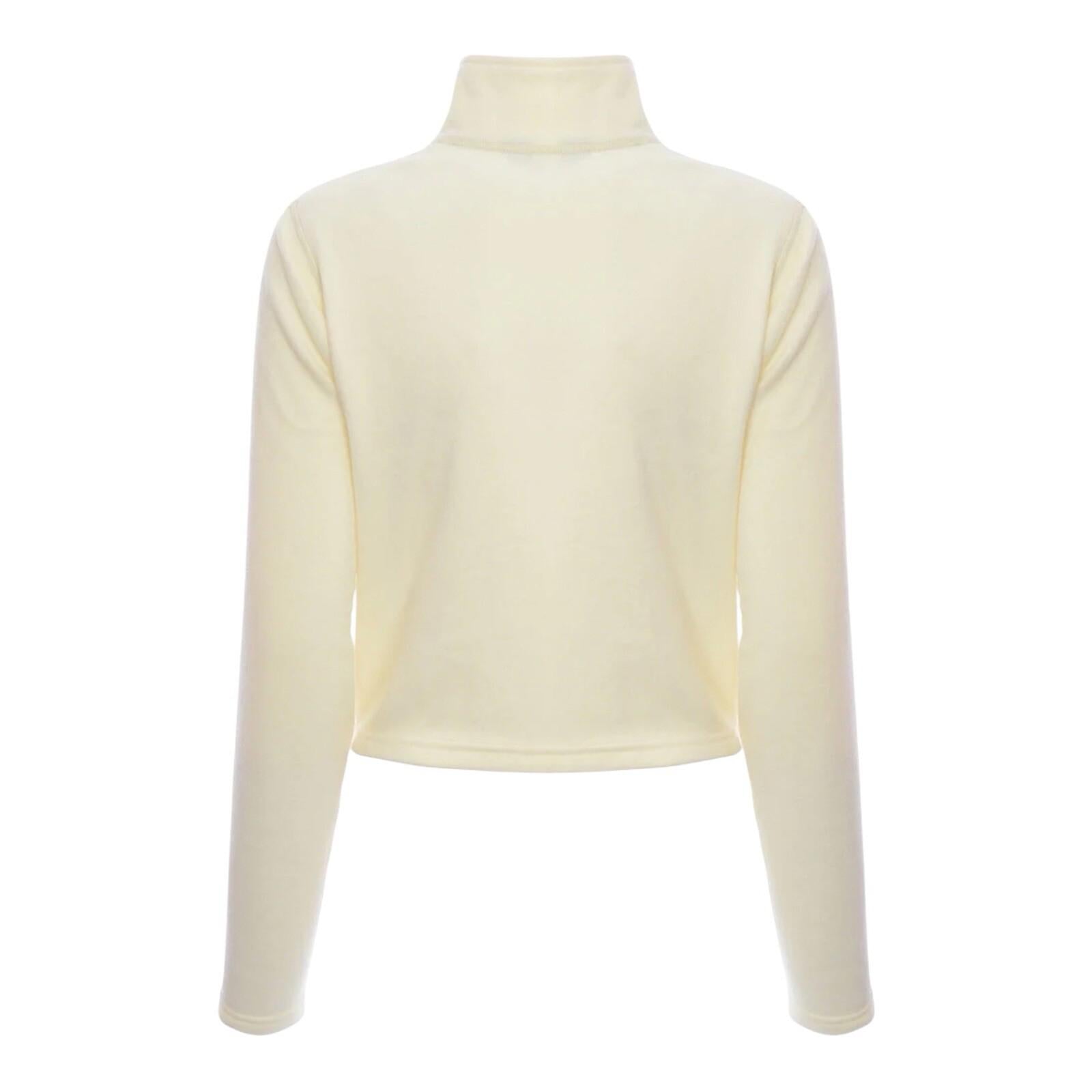 Berghaus Fleece Crop Top Prism Cream Women’s UK Size XS