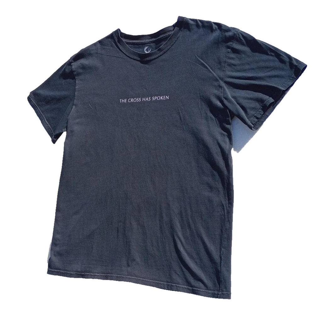 Bethel Music T-Shirt Men's UK Size L Black The Cross Has Spoken Graphic Print