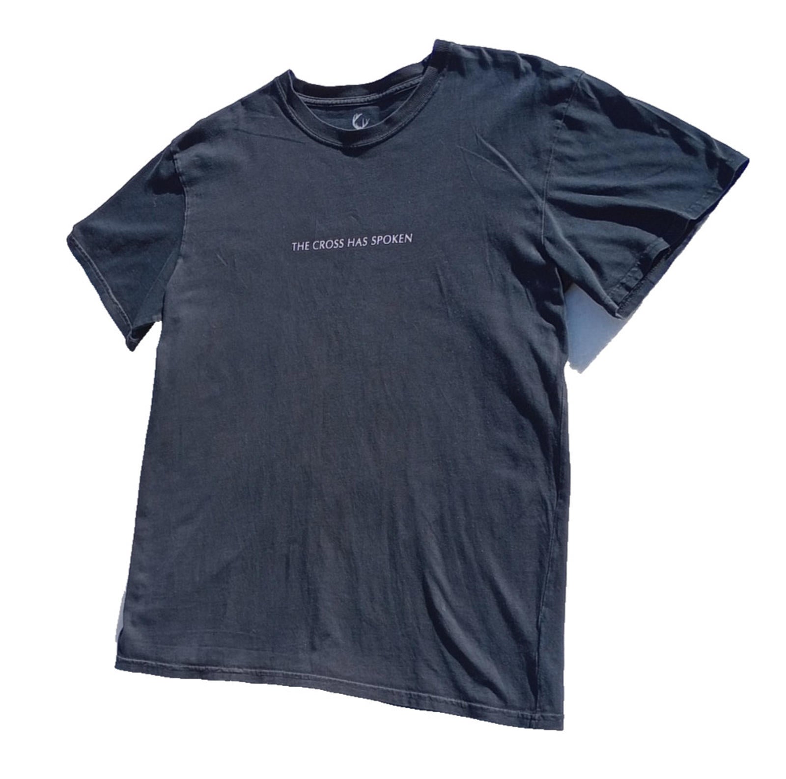 Bethel Music T-Shirt Men's UK Size L Black The Cross Has Spoken Graphic Print