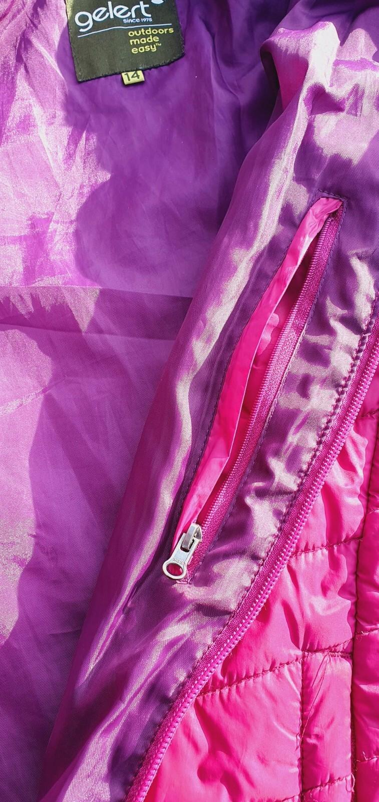 Gelert Jacket Women's UK Size 14 Outdoor Winter Quilted Coat Pink