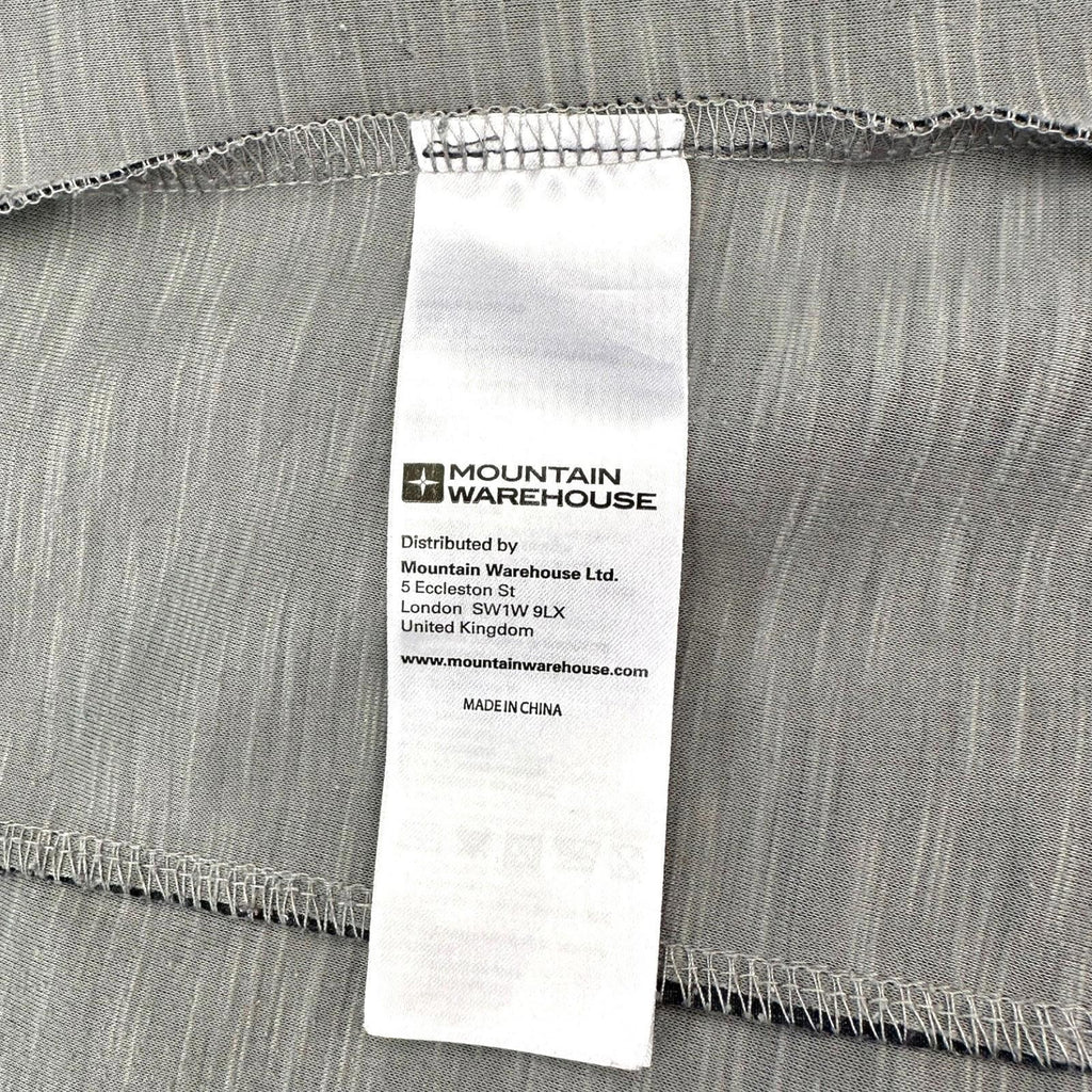 Mountain Warehouse Jacket Women's UK Size 10 Grey Hooded Pockets Soft Shell Coat