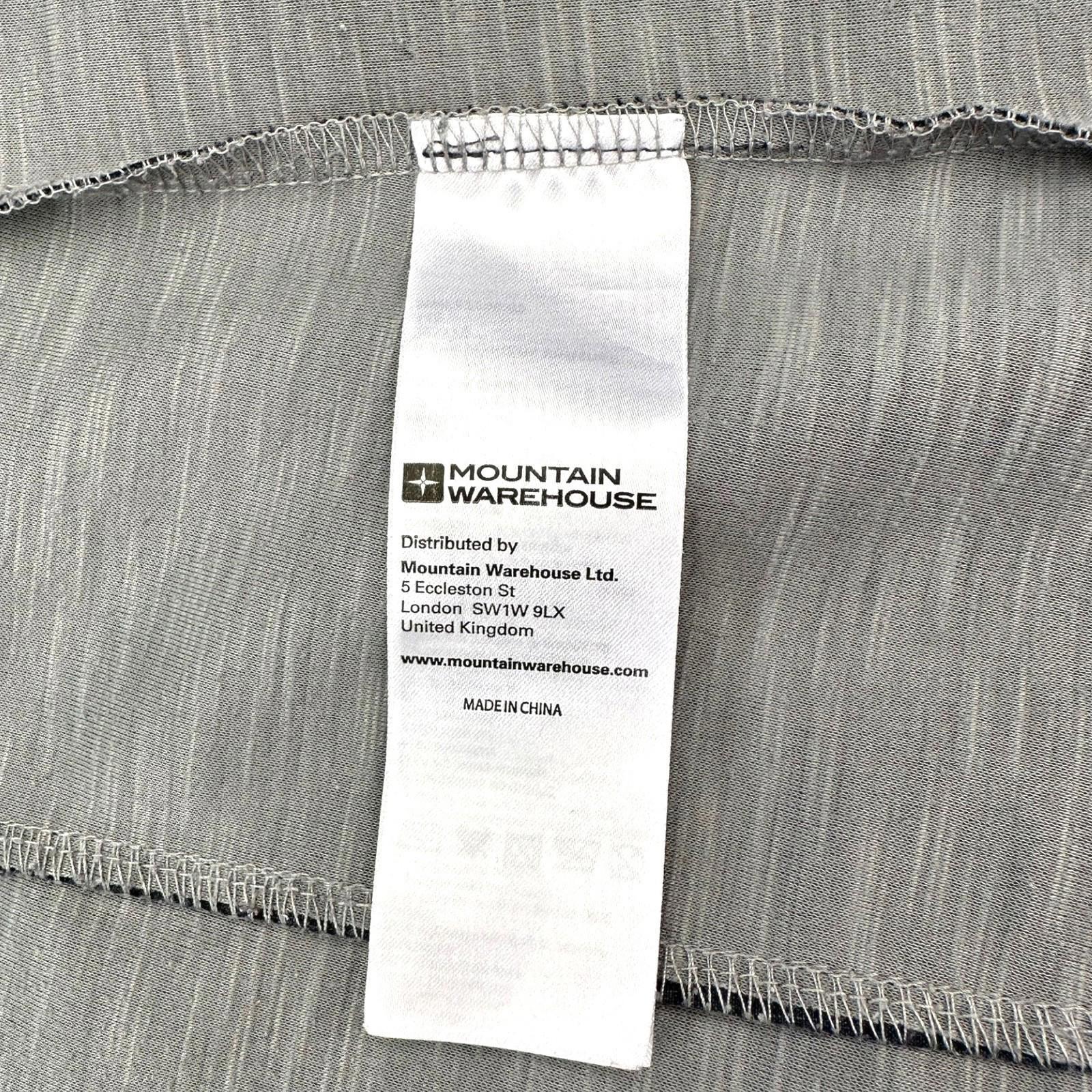 Mountain Warehouse Jacket Women's UK Size 10 Grey Hooded Pockets Soft Shell Coat