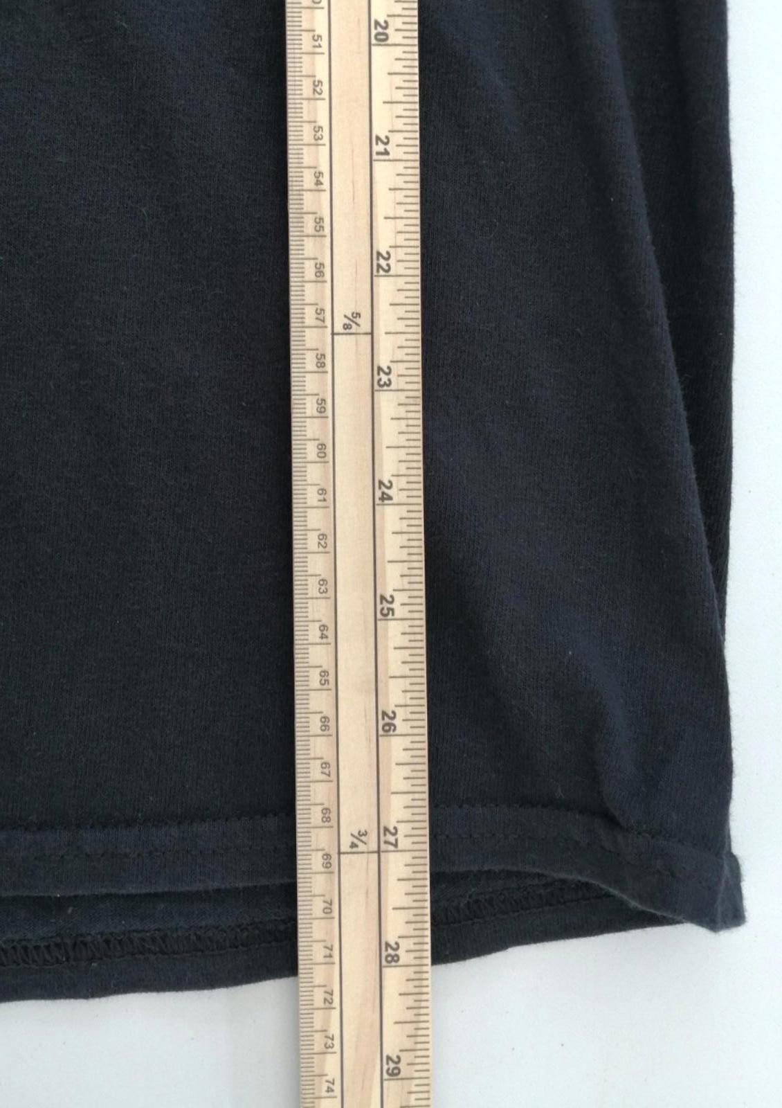 Staff Venue Graphic Print T-Shirt Men's Size XL Black Crew Neck 100% Cotton