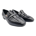 Miss KG Black Slip On Flat Shoes Flats Pleated Nicky Design Women's UK Size UK 3