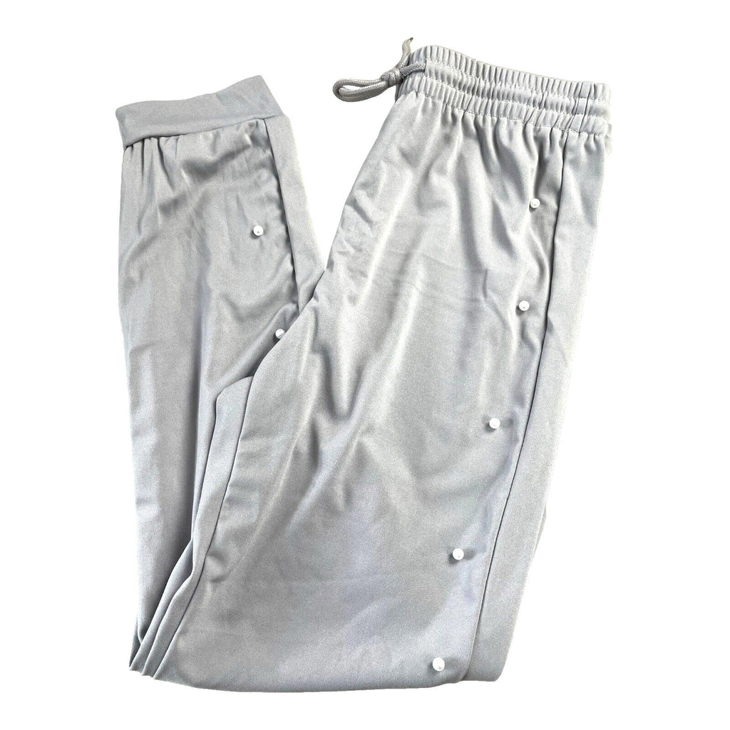 Pearl Embellished Tracksuit Co-Ord Set Women’s UK Size L Grey Jog Pants & Top