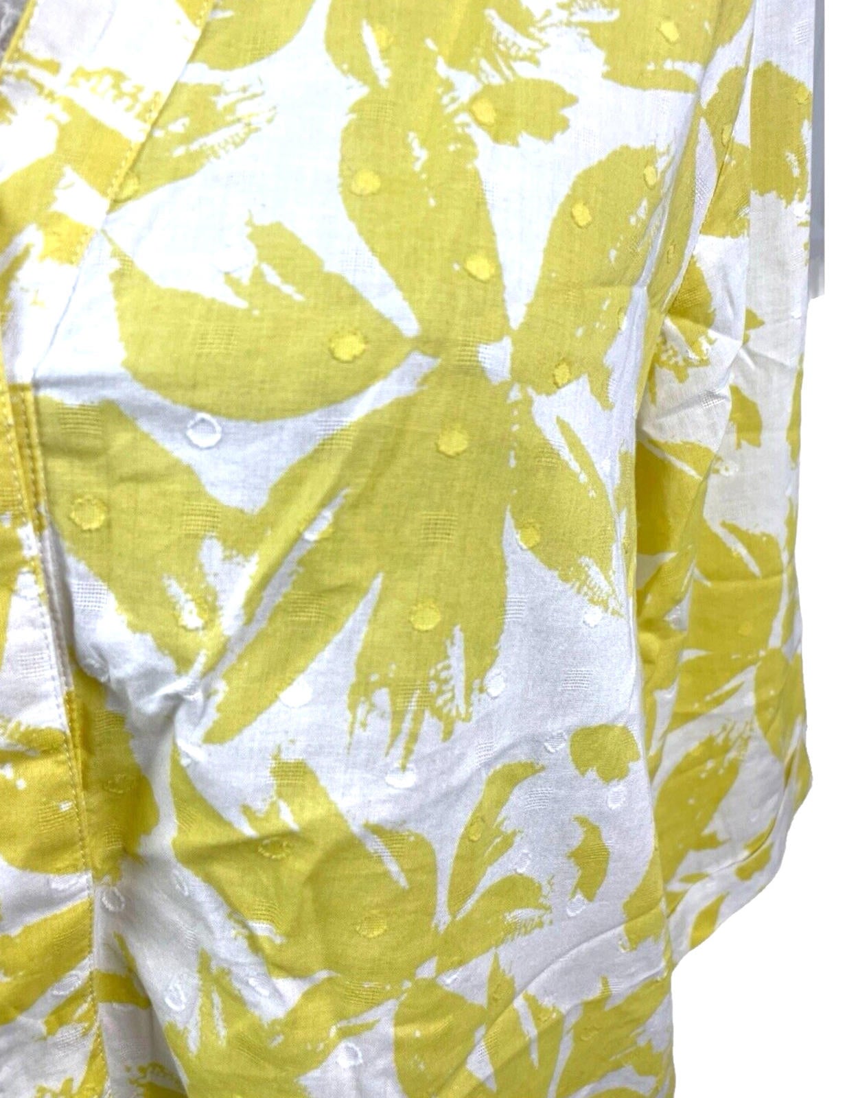 Marks & Spencer Blouse Floral Tunic Style 100% Cotton Women’s UK Size 12