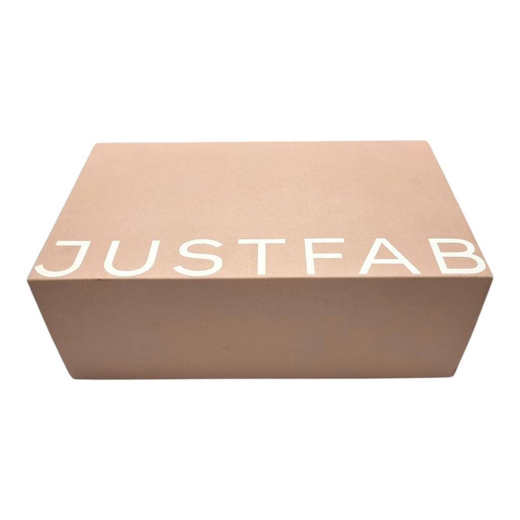 JUSTFAB Ambretta Wrap Wedge Sandals Shoes Gold Women's UK Size 9