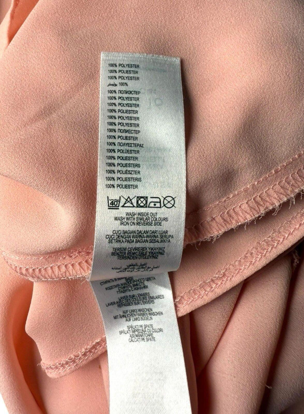 Principles by Ben De Lisi Blouse Top Women’s UK Size 16 3/4 Sleeve Pale Pink