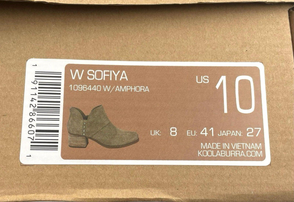 UGG Ankle Boots Block Heel Women’s UK Size 8 Pink Beigep Suede KOOLABURRA