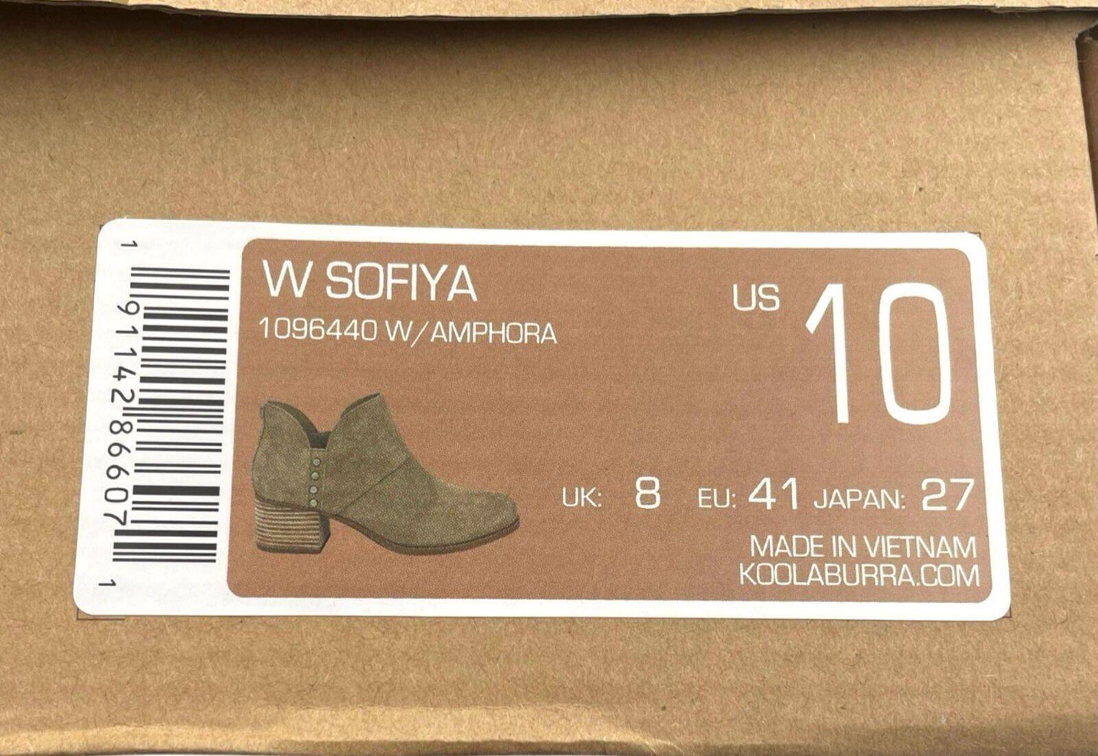 UGG Ankle Boots Block Heel Women’s UK Size 8 Pink Beigep Suede KOOLABURRA