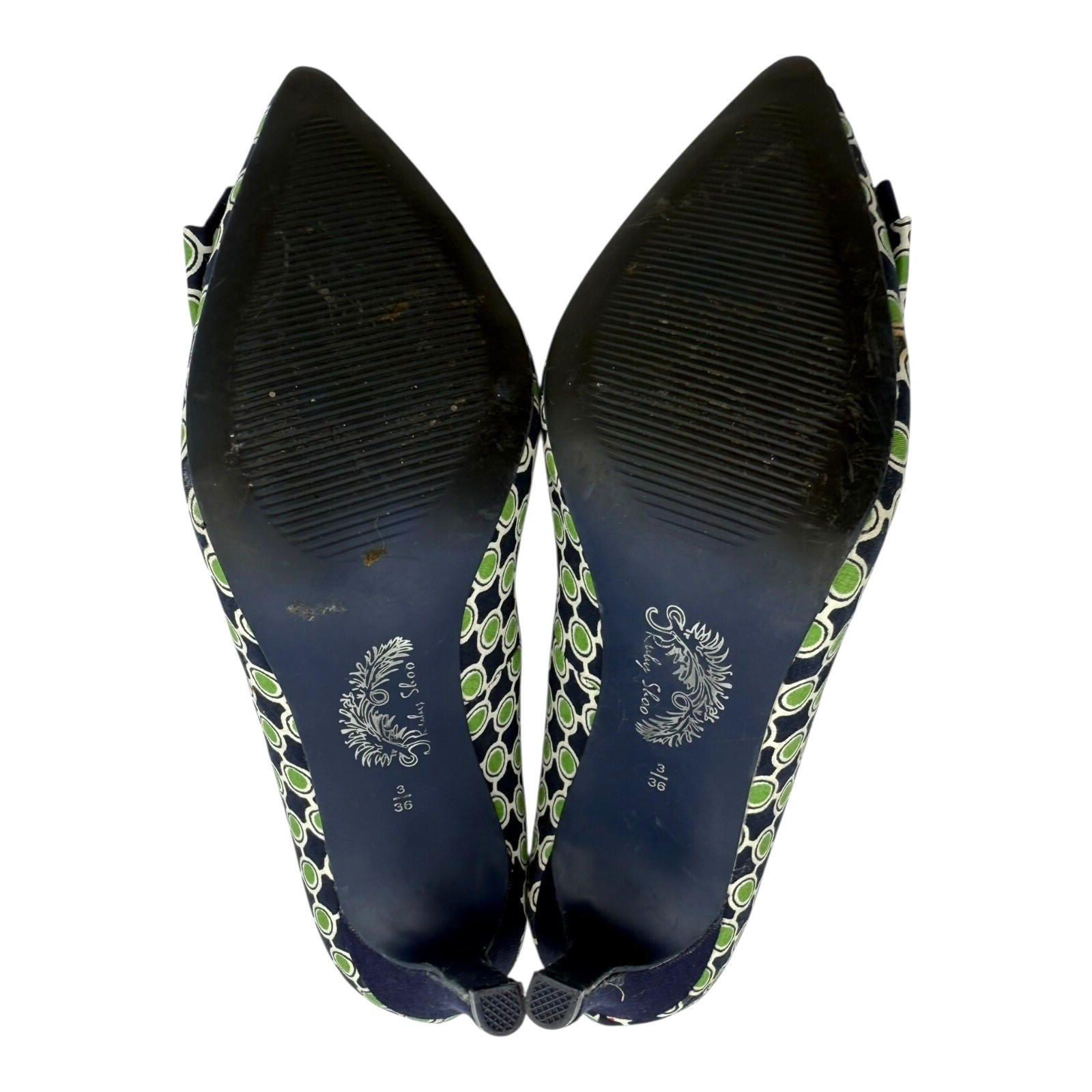 Ruby Shoo Dorothy Stiletto Shoes Women’s UK Size 3 Pointed Toe Bow Front