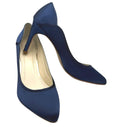 Rainbow Club Satin Court Shoes Women’s UK Size 6 Pointed Almond Toe Royal Blue