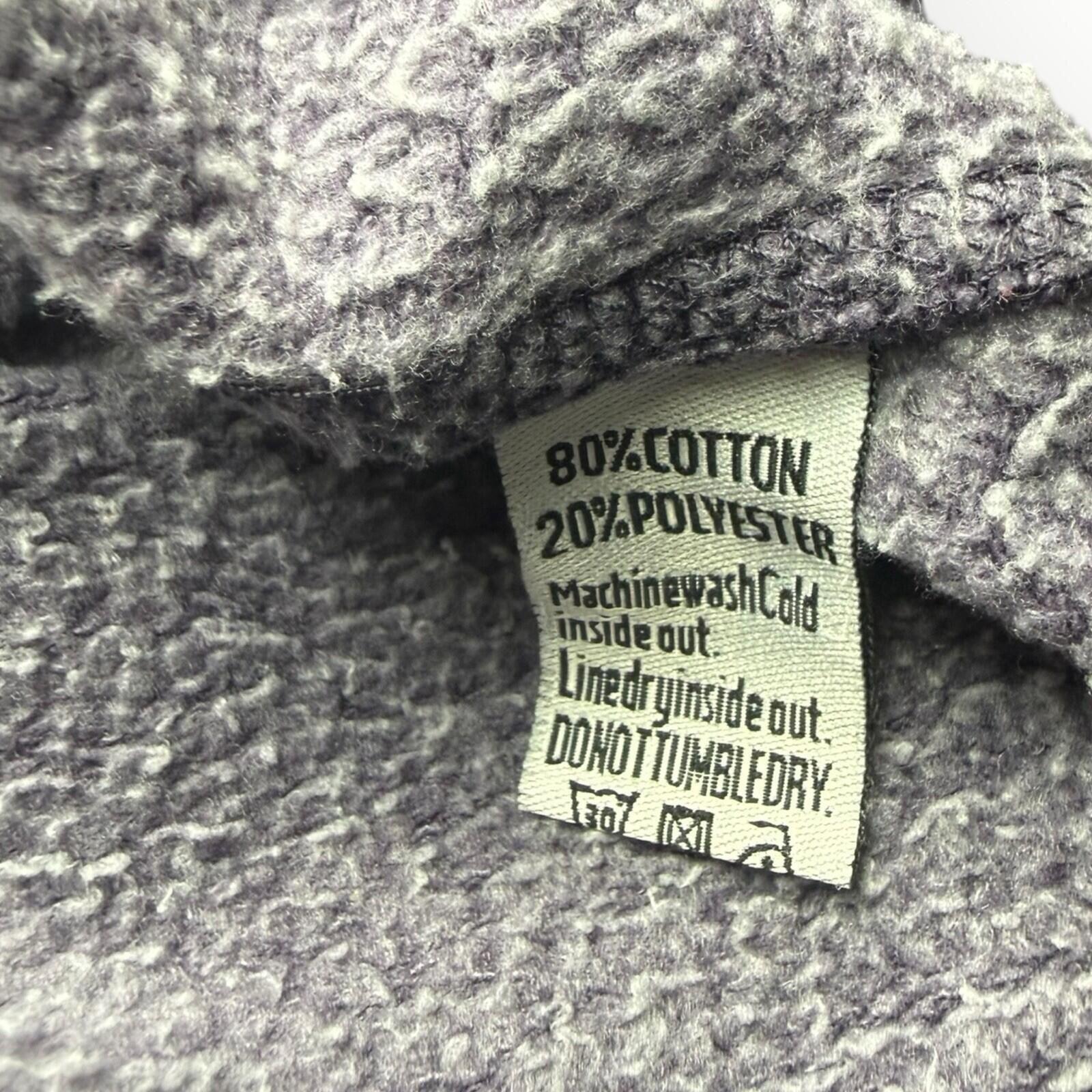 Super Dry Hoodie Women’s UK Size S Logo Print Fleece Lined Jersey Purple