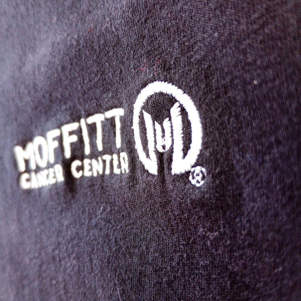 Moffitt Cancer Center T-Shirt Men's UK Size 2XL Black Crew Neck 100% Cotton