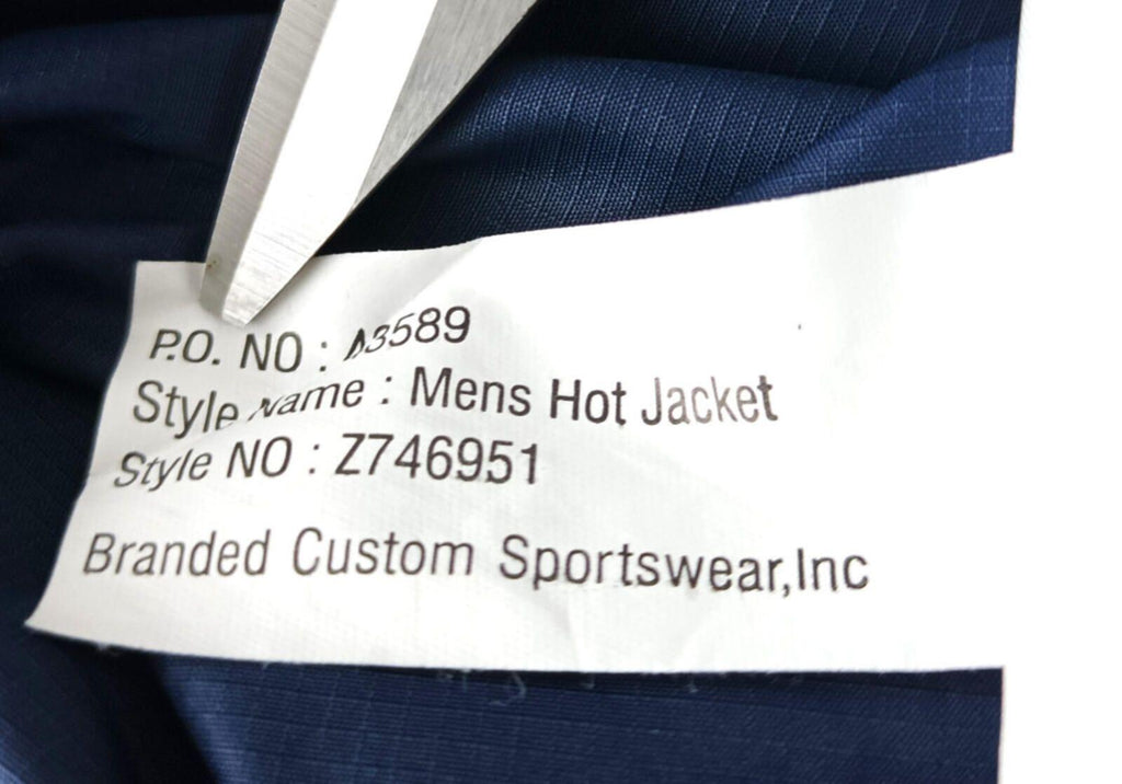 Jordan Michigan Wolverines Jacket Men's UK Size S Blue Short Sleeve Basketball